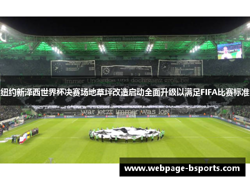 纽约新泽西世界杯决赛场地草坪改造启动全面升级以满足FIFA比赛标准